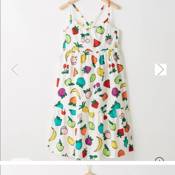 Hanna Andersson fruits maxi dress 10‎ - Picture 4 of 10